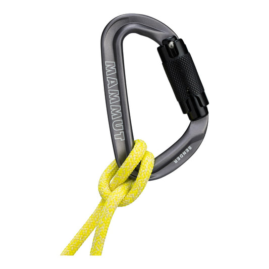 Carabiniera Mammut Sender Twistlock Grey