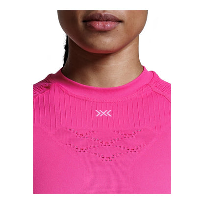 Tricou Femei X-Bionic Effektor Wmn Neo Pink/X White