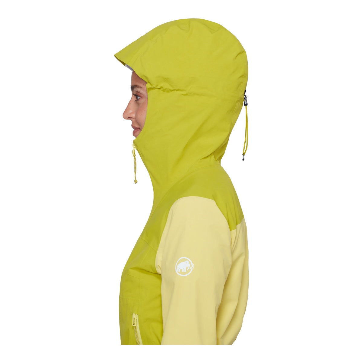 Jacheta Femei Mammut Crag HS Hooded Yellow