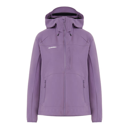Jacheta Softshell Femei Mammut Ultimate Comfort So Hooded Paloja