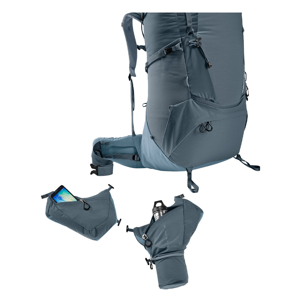 Rucsac Barbati Deuter Aircontact Core 70+10L Graphite-Shale