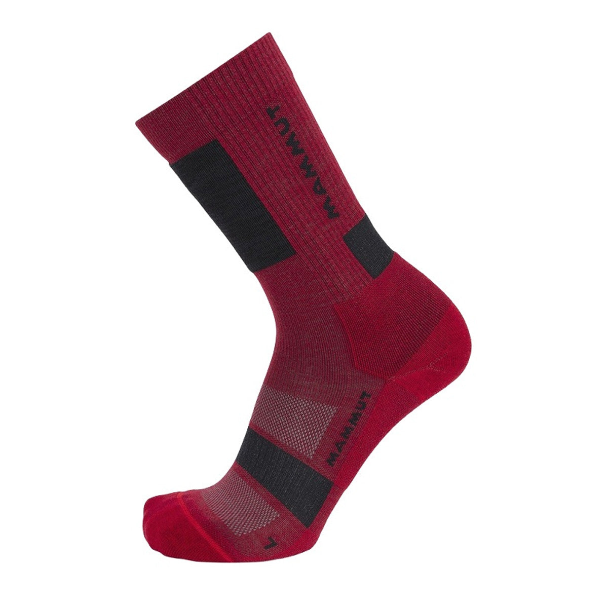 Sosete Drumetie Mammut Socks Mountaineering Lightweight Merino Crew Red