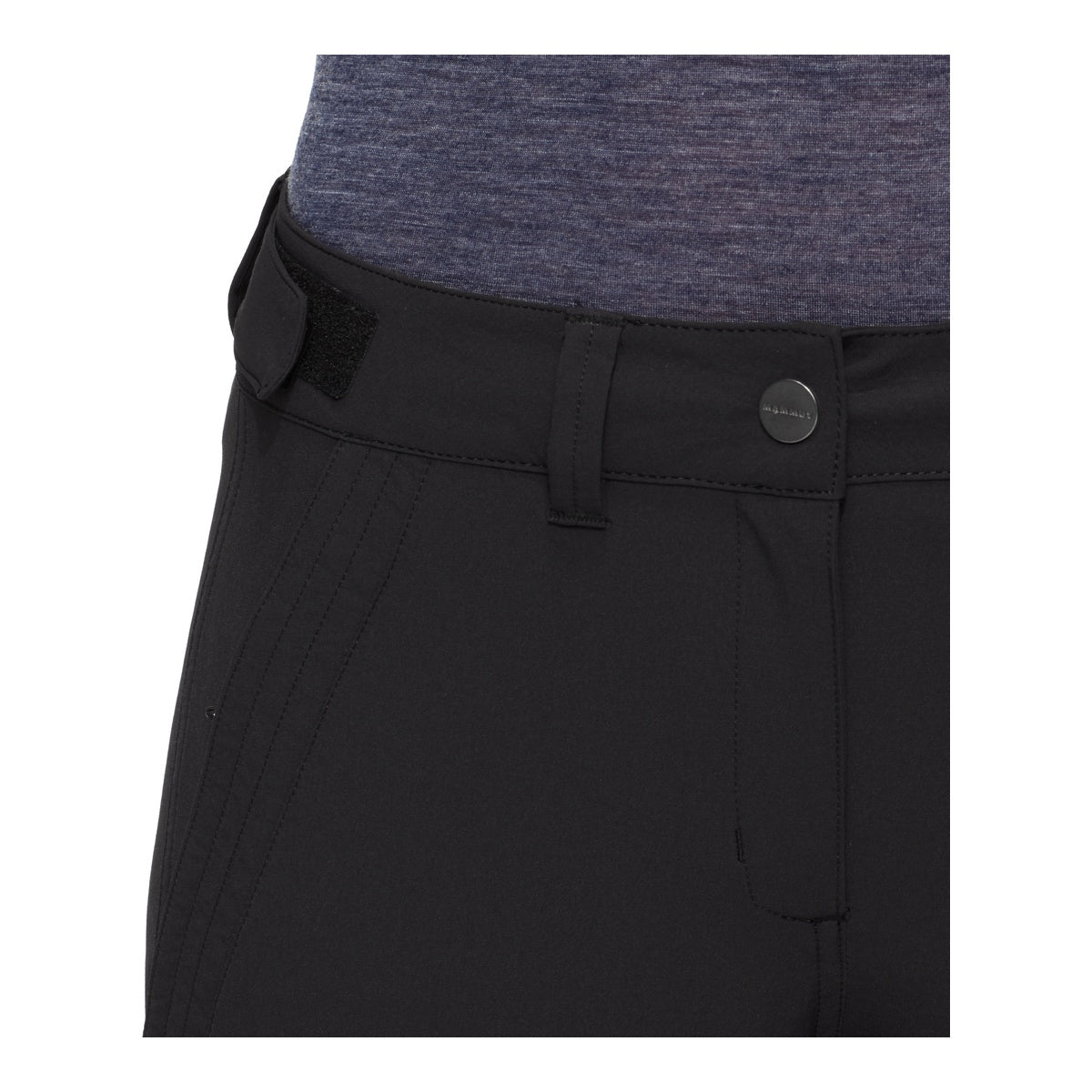 Pantaloni Softshell Femei Mammut Runbold Guide SO Black