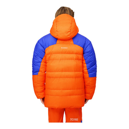 Geaca Puf Barbati Mammut Eiger Nordwand Pro Down In Hooded Parka Eiger Orange-Eiger Blue