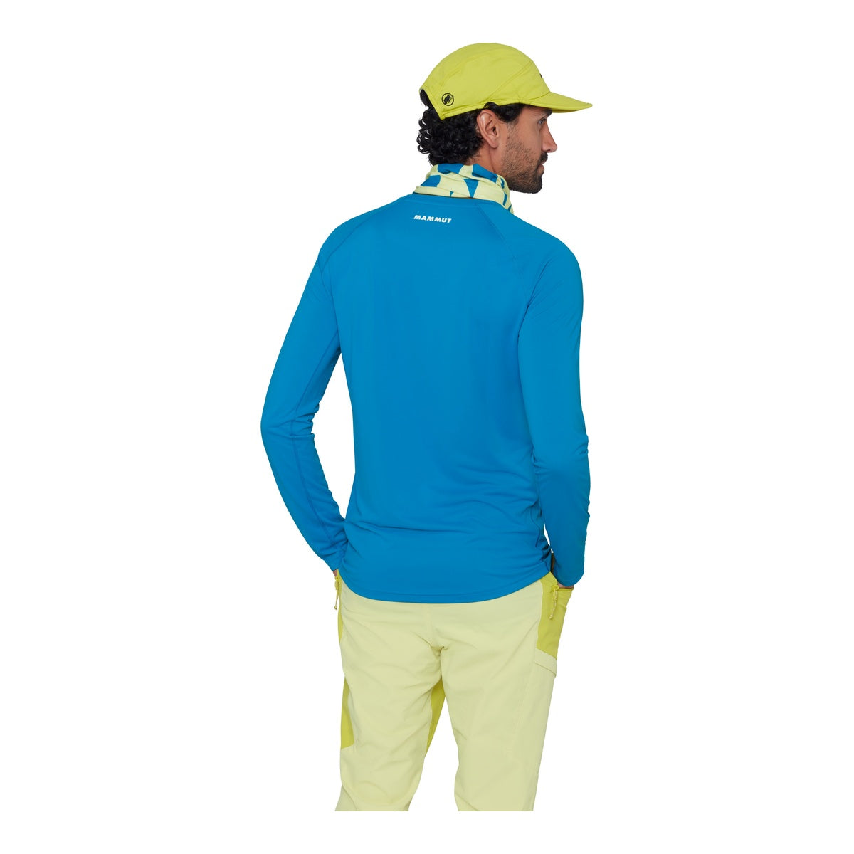 Bluza Barbati Mammut Ducan FL Longsleeve Glacier Blue