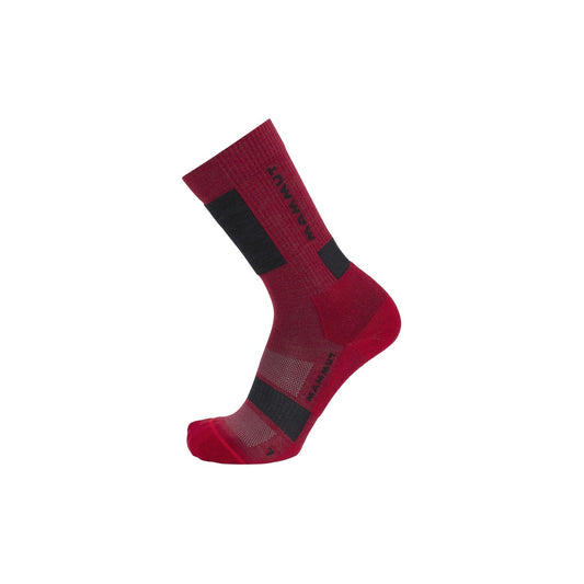 Sosete Drumetie Mammut Socks Mountaineering Lightweight Merino Crew Red