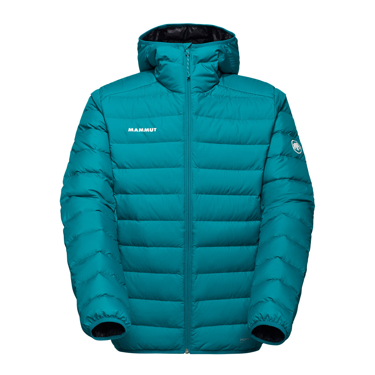 Geaca Puf Barbati Mammut Waymarker In Hooded Deep Teal Black