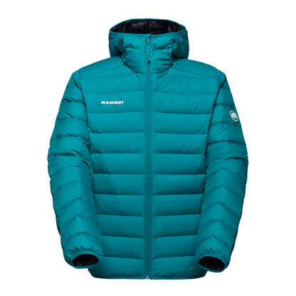 Geaca Puf Barbati Mammut Waymarker In Hooded Deep Teal Black