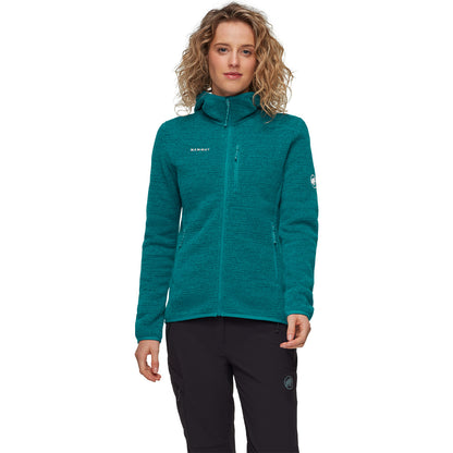 Jacheta Femei Mammut Arctic Iv ML Hooded Deep Teal Melange