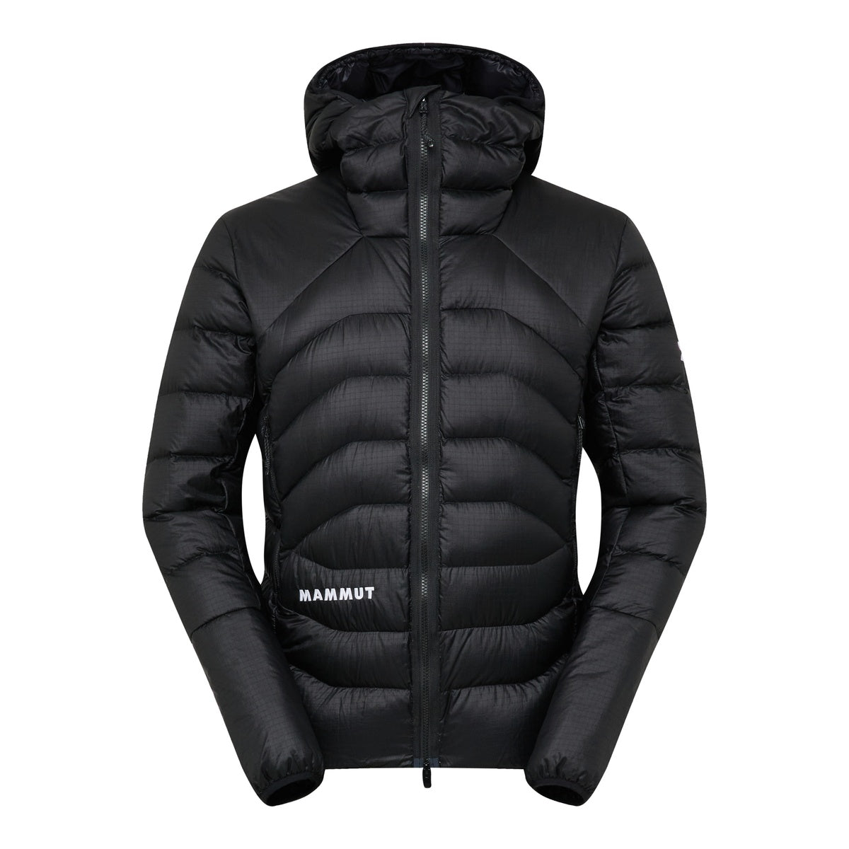 Geaca Puf Barbati Mammut Eiger Nordwand Light Down In Hooded Black