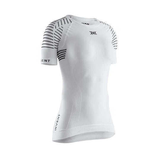 Tricou Femei X-BIONIC Invent 4.0 Lt Arctic White-Dolomite Grey