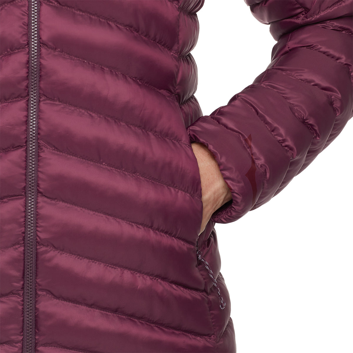 Jacheta Femei Mammut Albula In Hooded Vin-Black