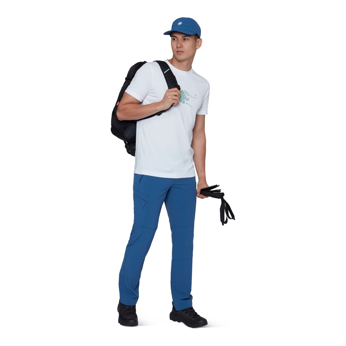 Pantaloni Barbati Mammut Runbold IV Blue