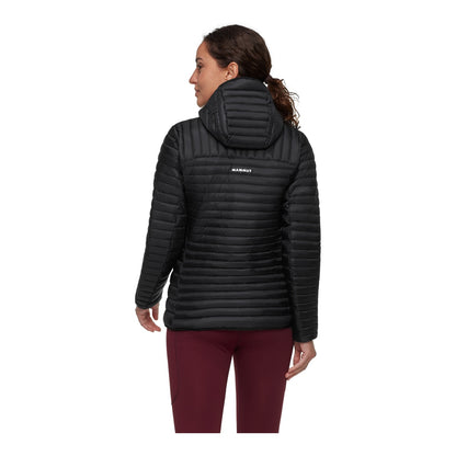 Geaca Puf Femei Mammut Broad Peak Light IN Hooded Black