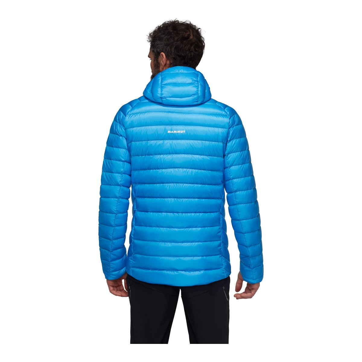 Jacheta Barbati Mammut Broad Peak In Hooded Glacier Blue-Black
