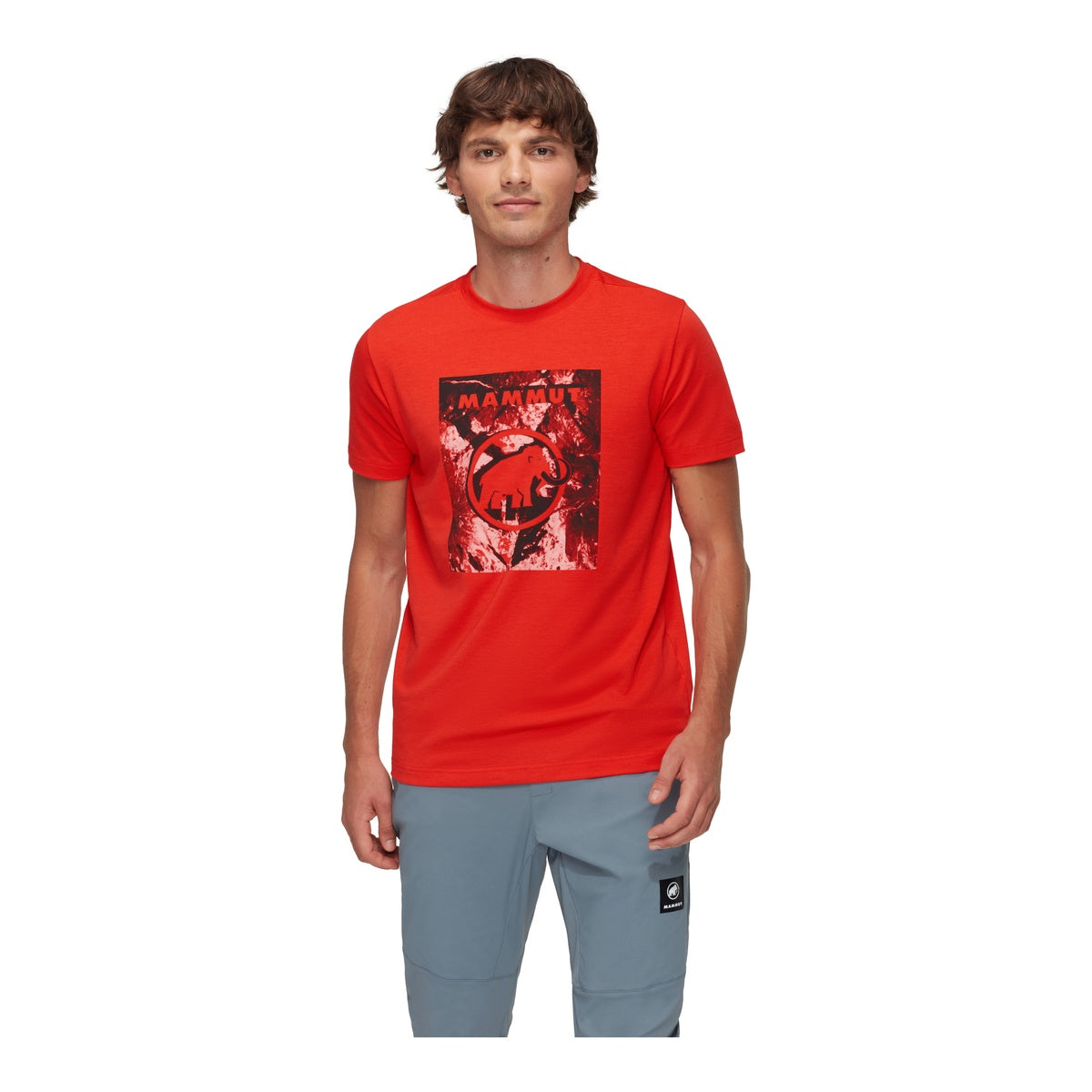 Tricou Barbati Mammut Trovat T-Shirt Mammut Red