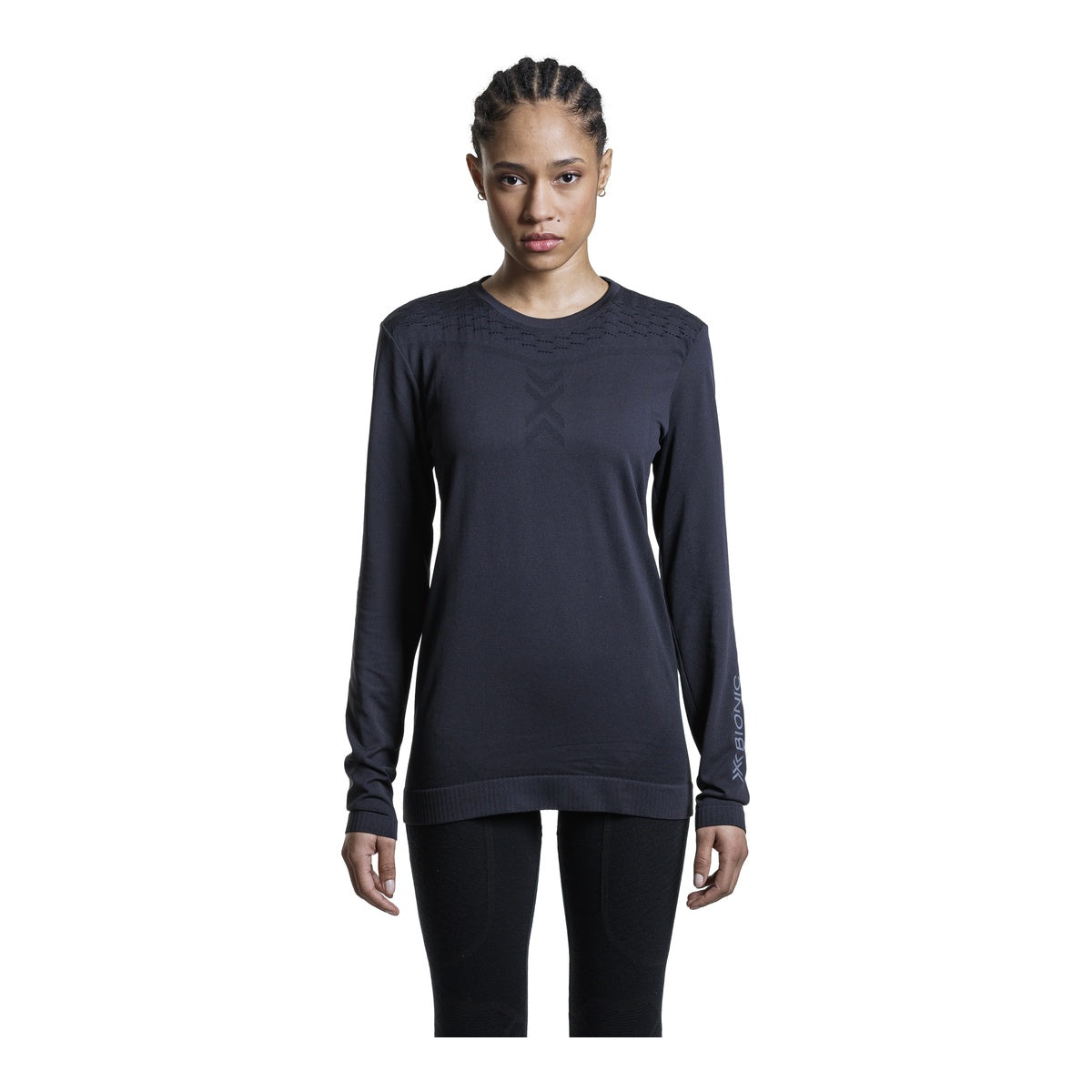 Bluza Femei X-Bionic X-ential Ls Wmn X Black