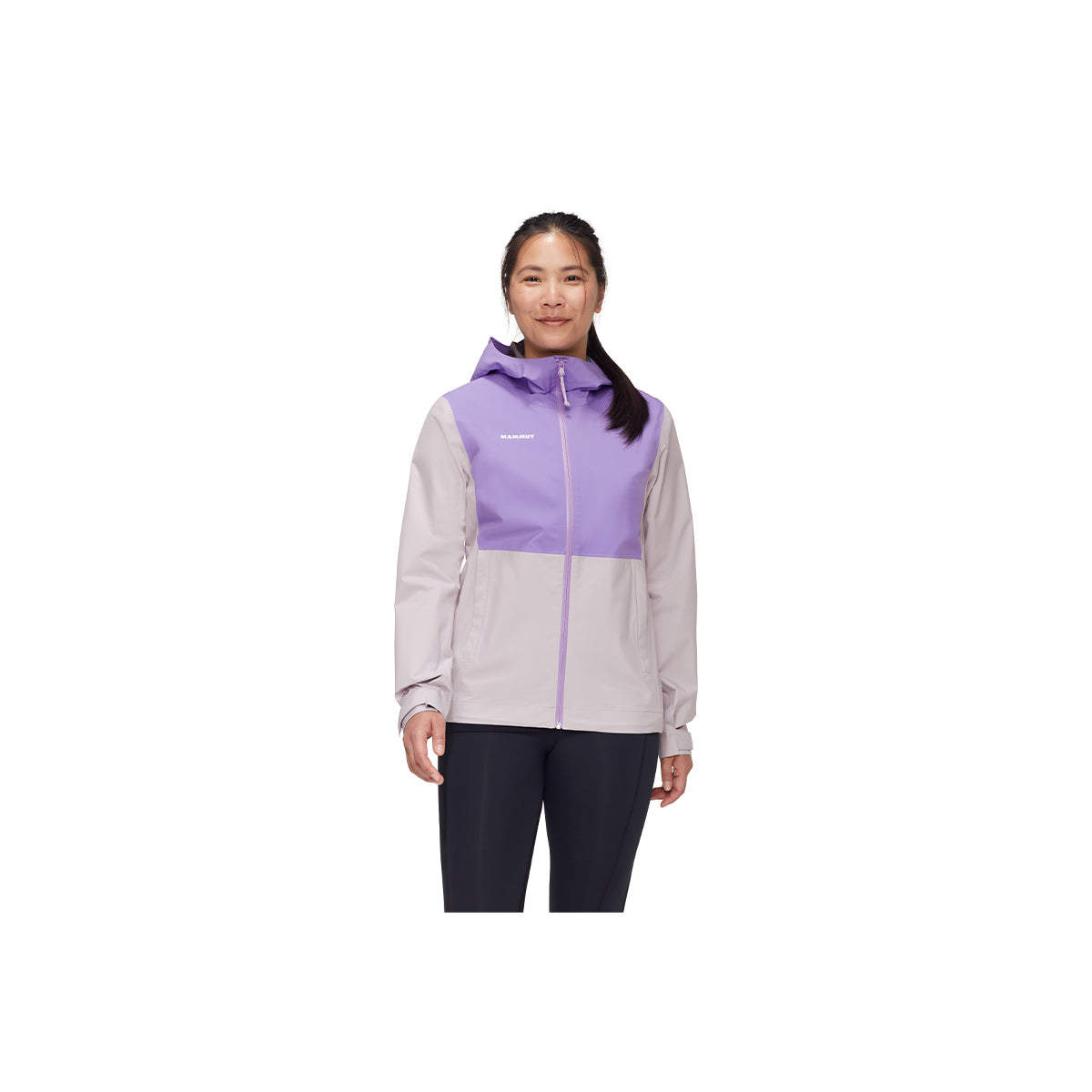 Jacheta Femei Mammut Linard Light HS Hooded Calamint Lava