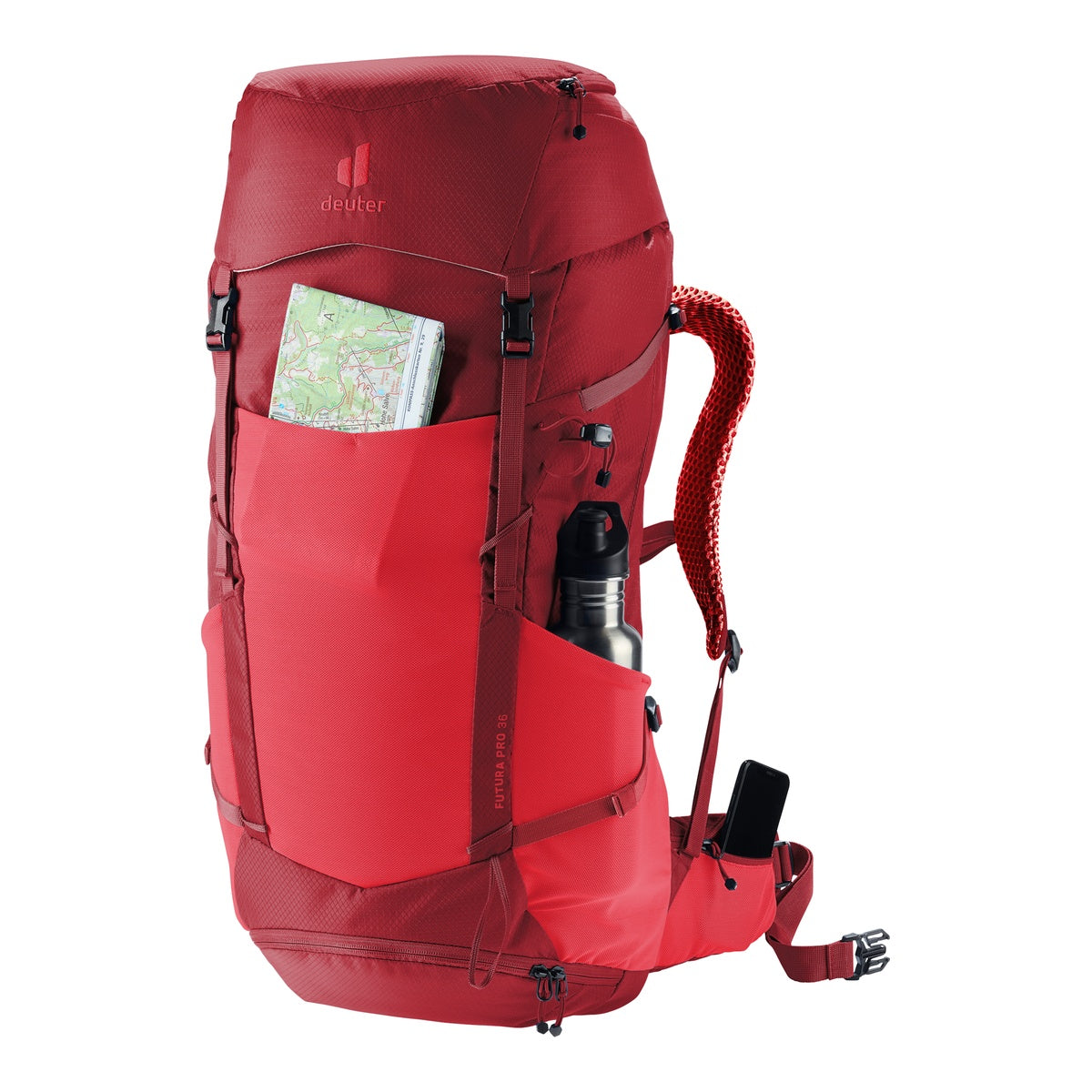 Rucsac Munte Barbati Deuter Futura Pro 36 Cherry-Masala