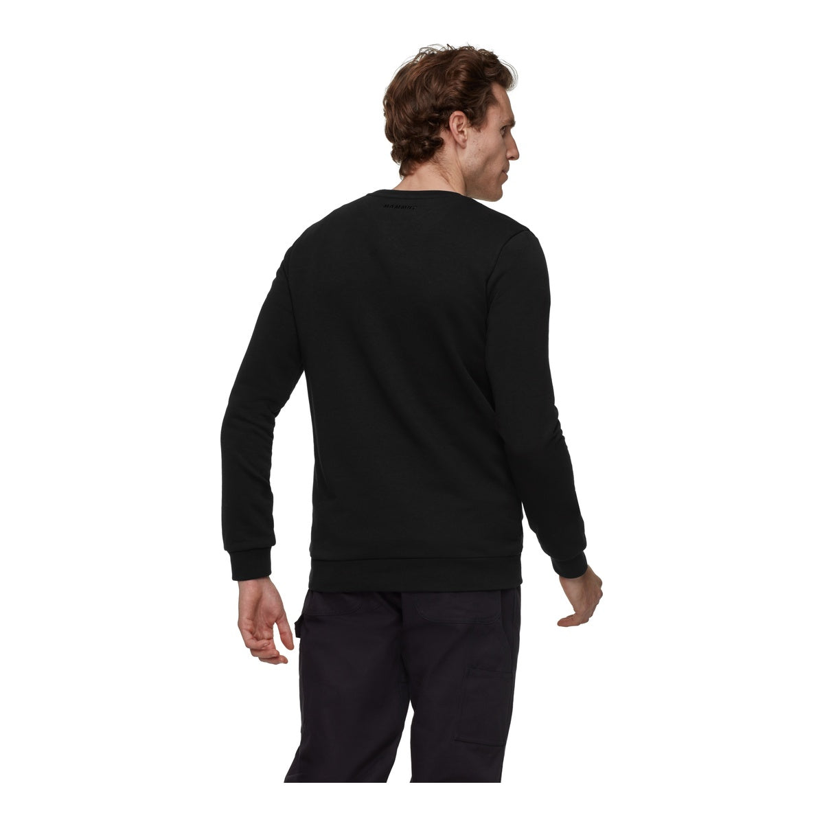 Bluza Barbati Mammut Core Ml Crew Neck Alpinist Black