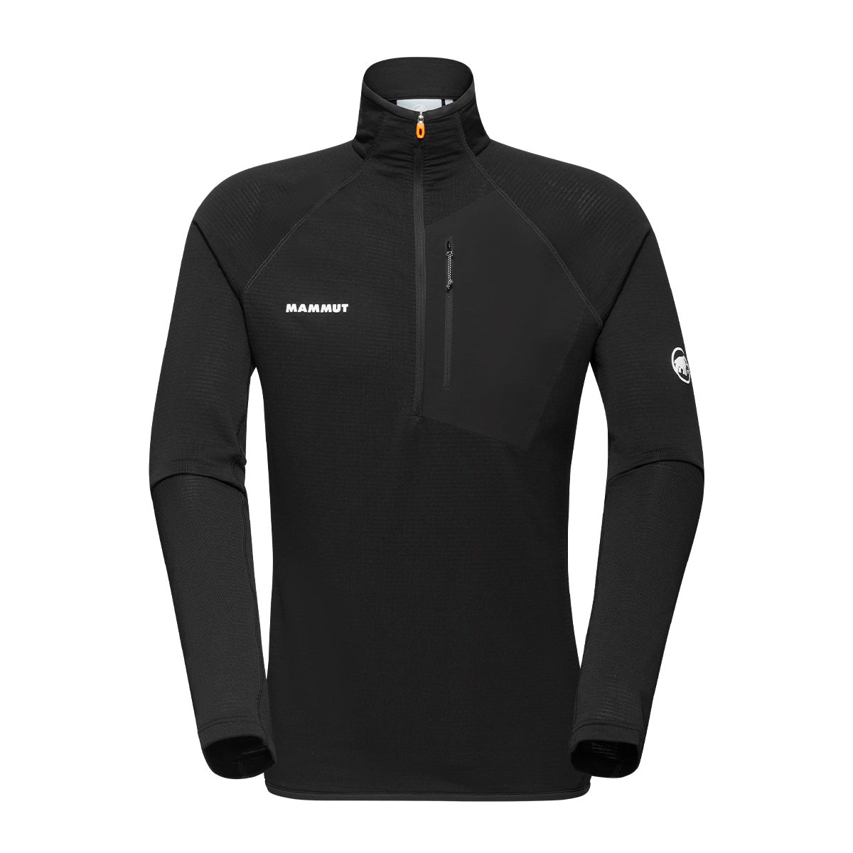 Bluza Barbati Mammut Aenergy Light ML Half Zip Pull Black