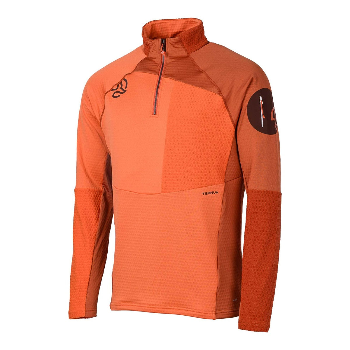 Bluza Barbati Ternua Ragger 1/2 Zip Orange