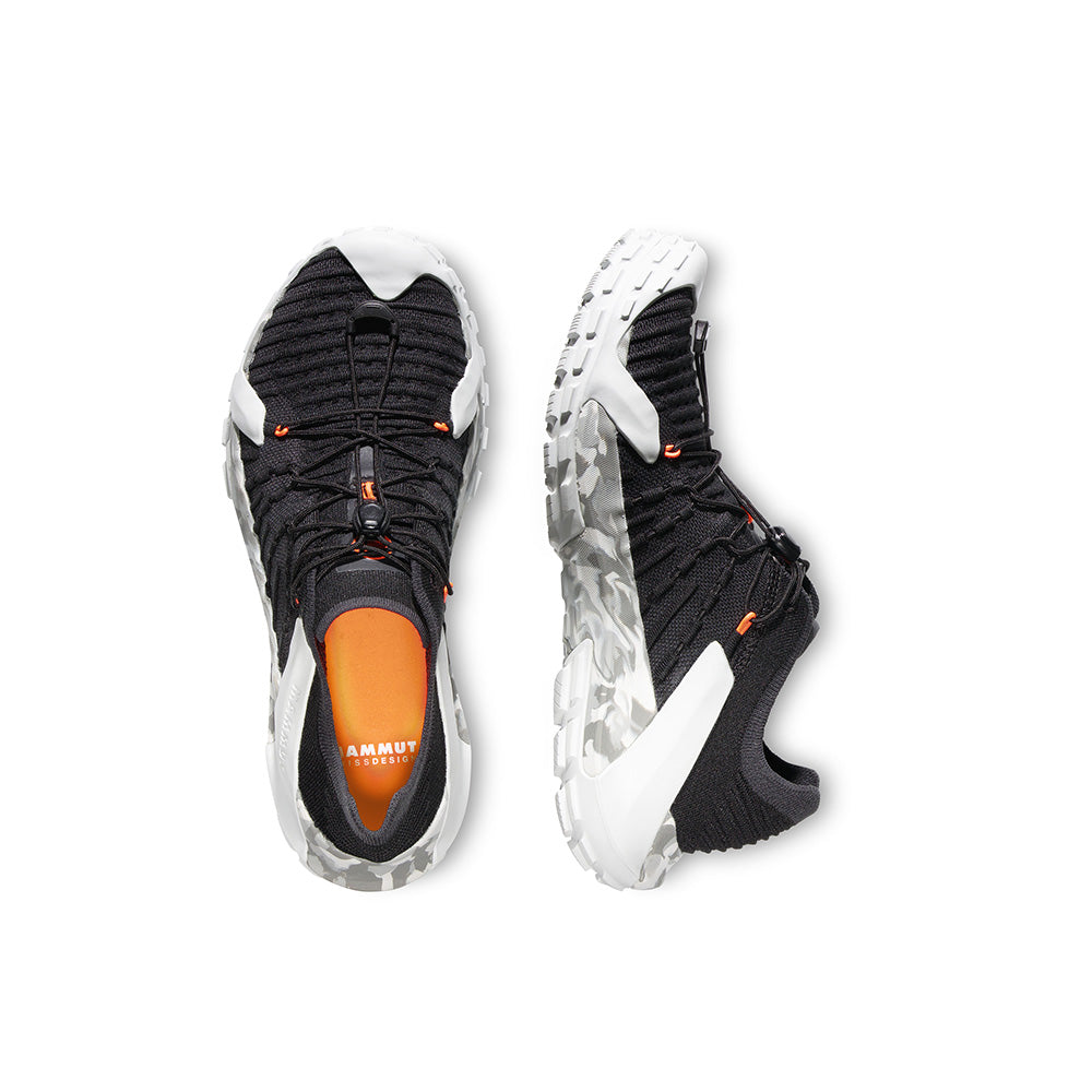 Pantofi Drumetie Femei Mammut Hueco Knit II Low Black