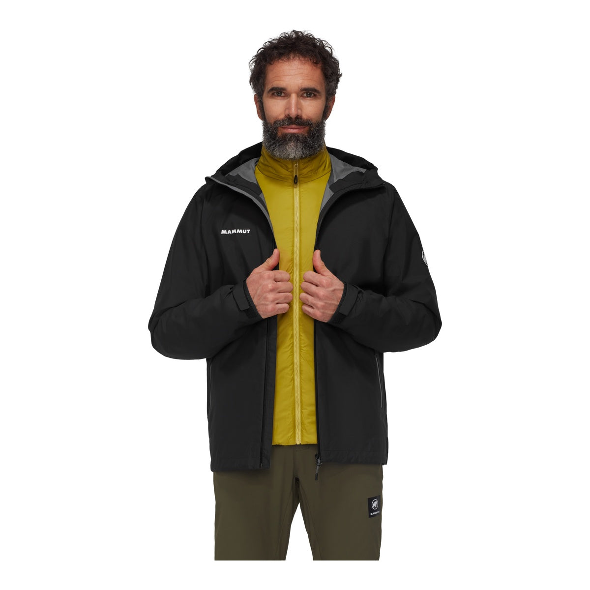 Jacheta Barbati Mammut Alto Light 3 In 1 HS Hooded Black