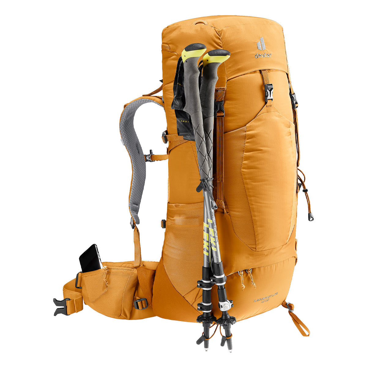 Rucsac Barbati Deuter Aircontact Lite 40+10L Amber/Maple