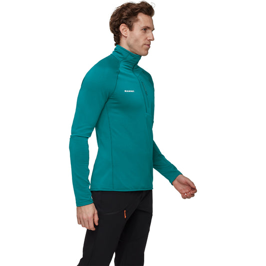 Bluza Barbati Mammut Aenergy Light Ml Half Zip Pull Deep Teal