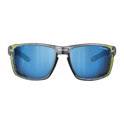 Ochelari Julbo Shield Ocean Master Shiny Translucent Black-yellow Spectron Hd 4 Polarized Black