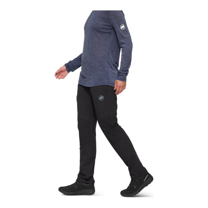 Pantaloni Softshell Femei Mammut Runbold Guide SO Black
