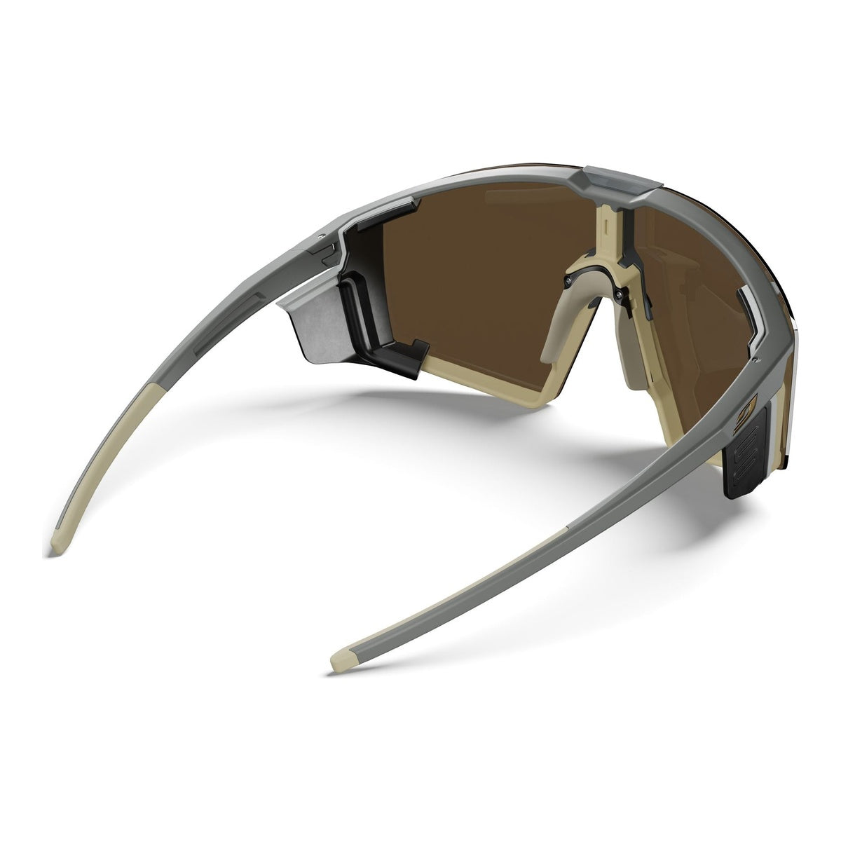 Ochelari Edge Cover Dark Brown-Brown Reactiv 2-4