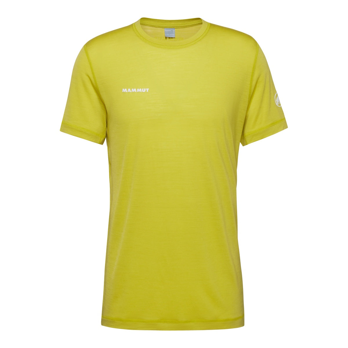 Tricou Barbati Mammut Tree Wool FL Galben