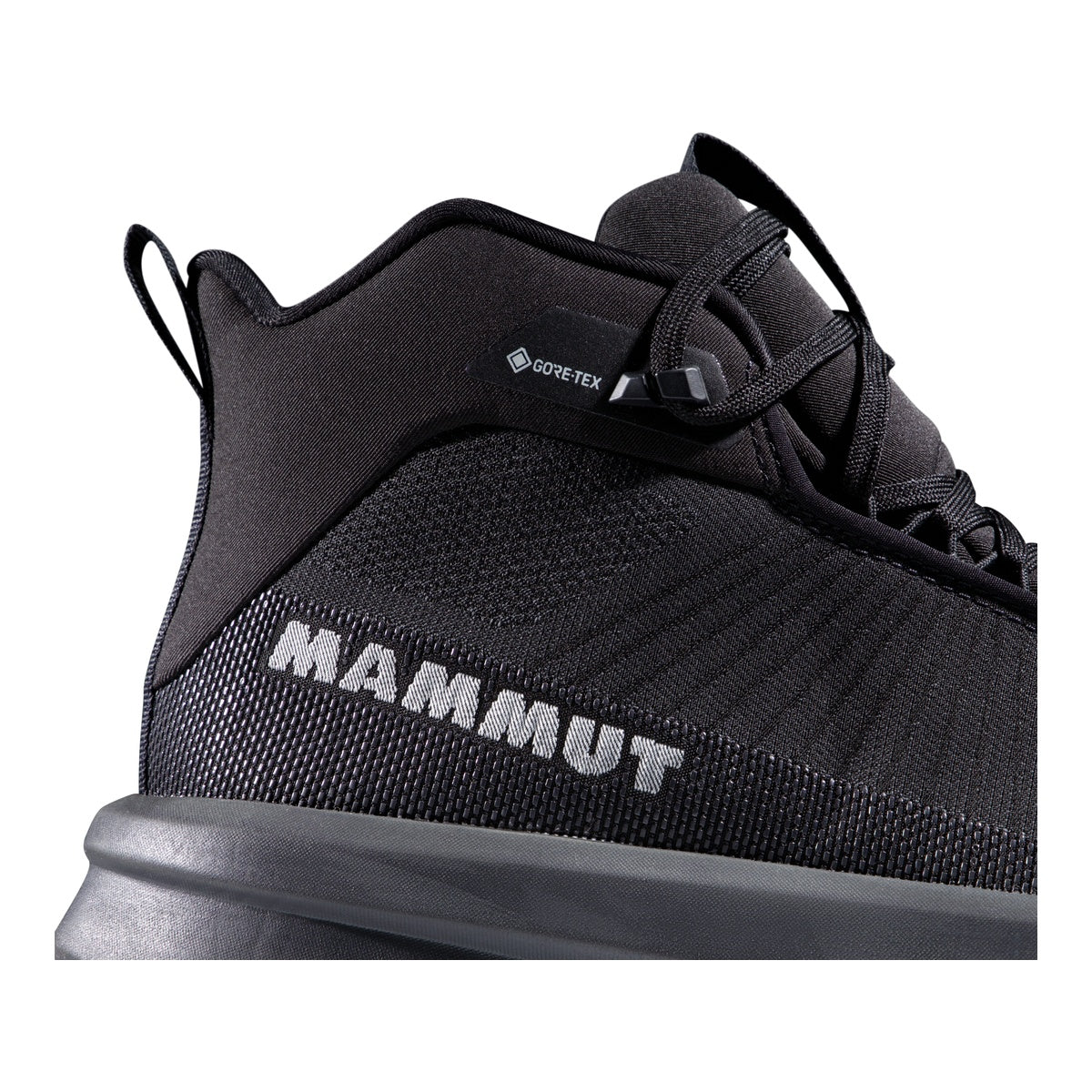 Bocanci Drumetie Barbati Mammut Aenergy Mtn Mid GTX Black-Dark Steel