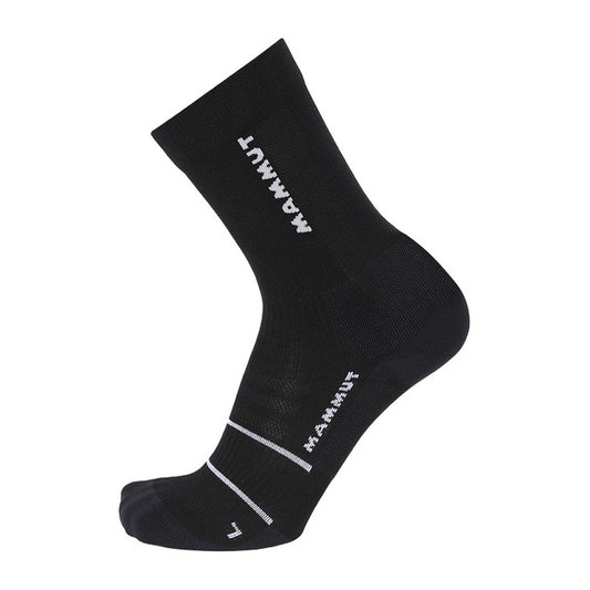 Sosete Alergare Mammut Socks Trail Running Lightweight Merino Crew Black