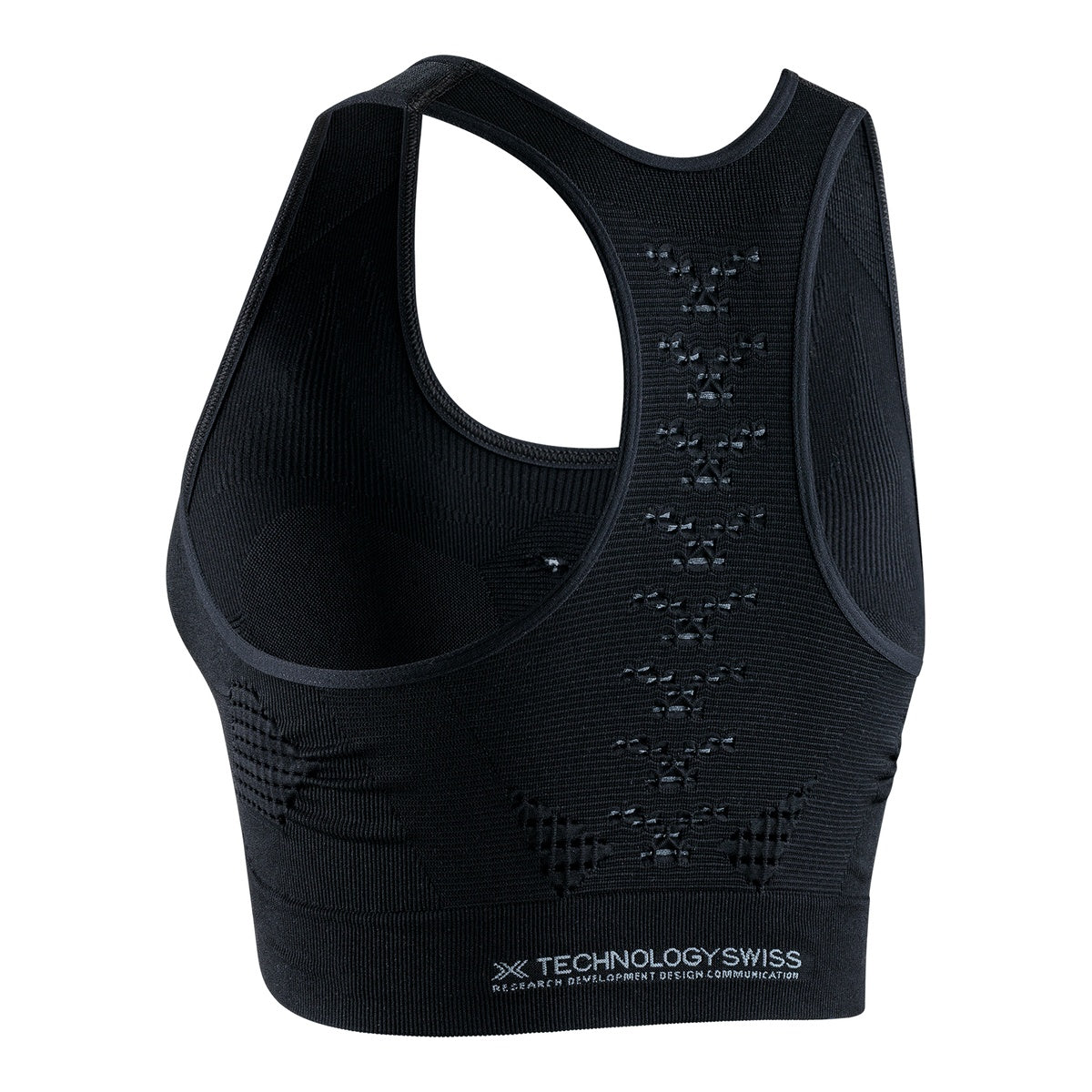 Bustiera Femei X-Bionic Energizer 4.0 Sports Opal Black/Arctic White
