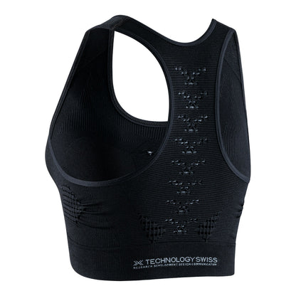 Bustiera Femei X-Bionic Energizer 4.0 Sports Opal Black/Arctic White