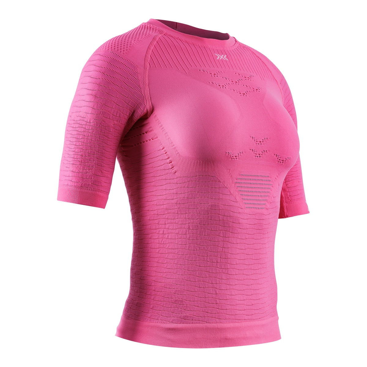 Tricou Femei X-Bionic Effektor Wmn Neo Pink/X White