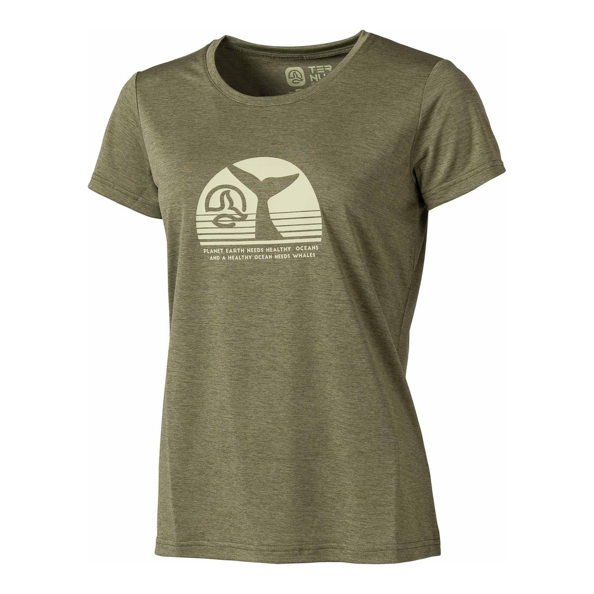 Tricou Femei Ternua APSEY COVE Olive