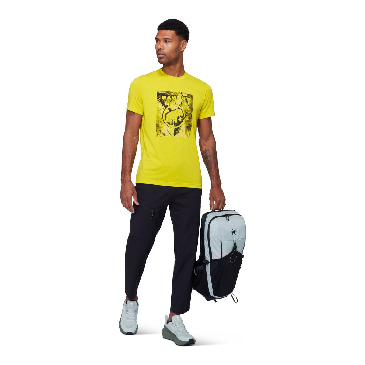 Tricou Barbati Mammut Trovat Galben