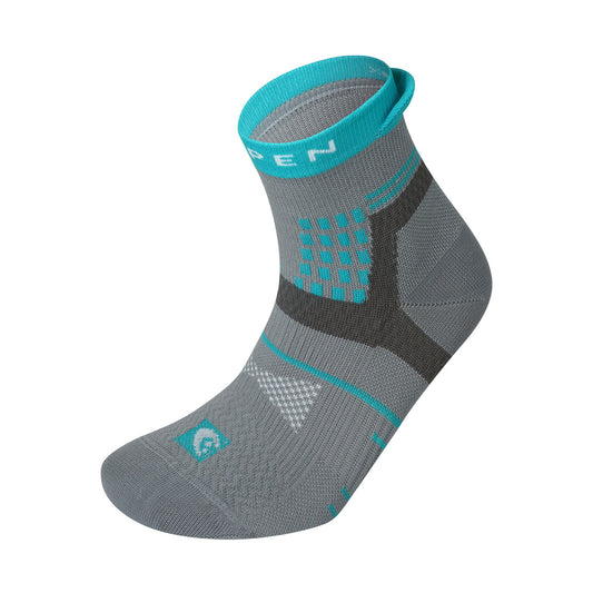 Sosete Femei Lorpen X3Twc Trail Running Grey/Jade