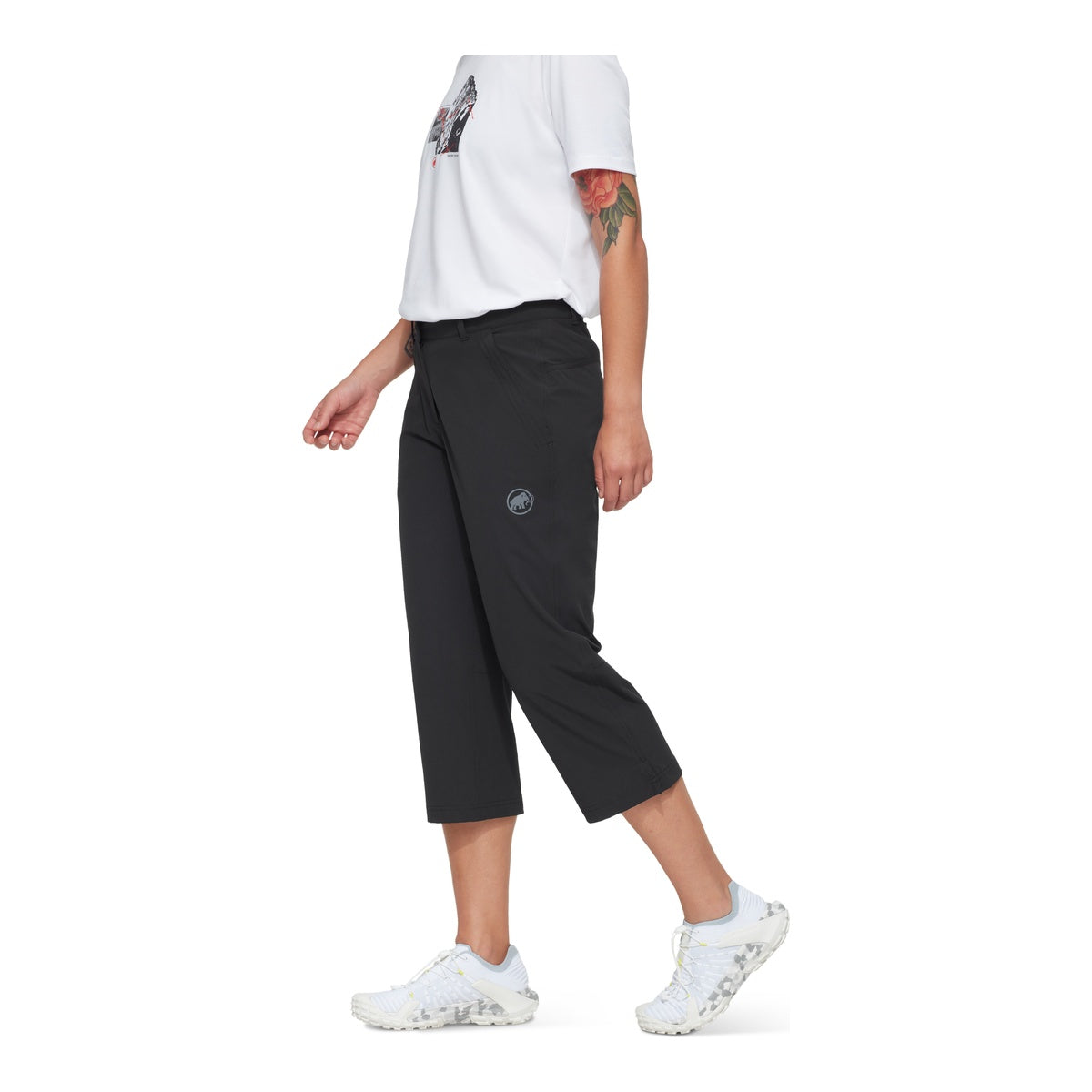 Pantaloni Femei Mammut Hiking V Capri Black