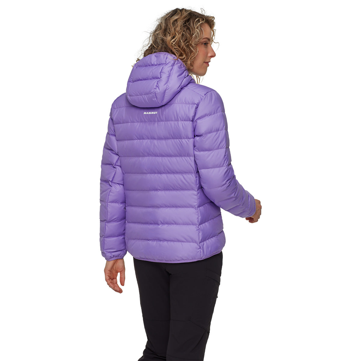 Jacheta Femei Mammut Waymarker In Hooded Lavandin-Black