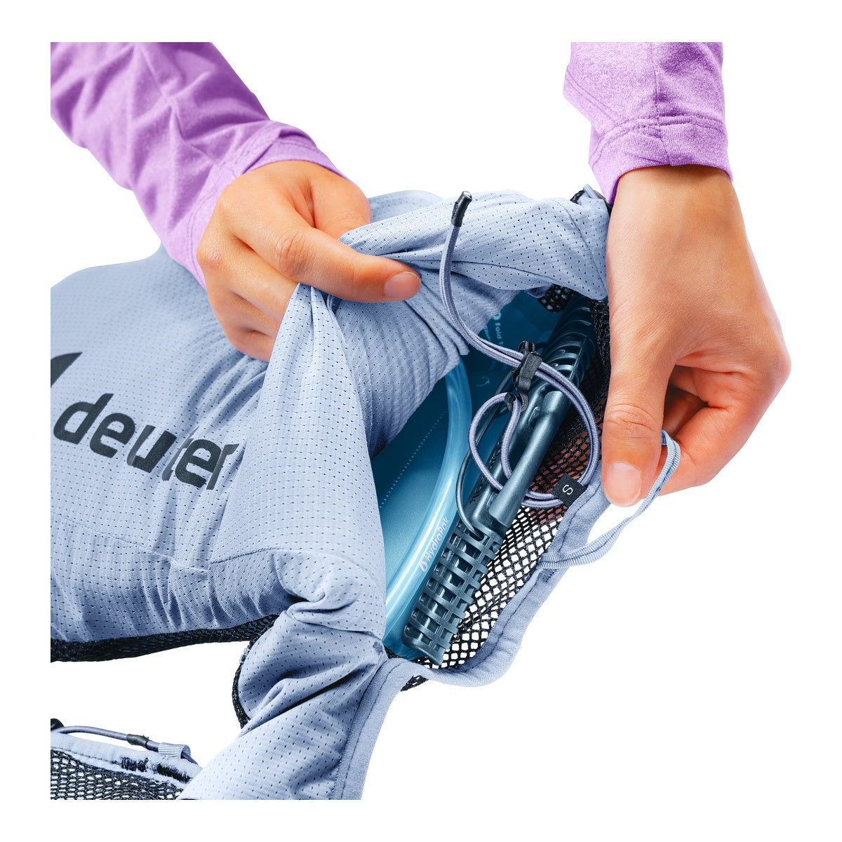 Vesta Alergare Femei Deuter Traick 9 SL Polar Bluejay