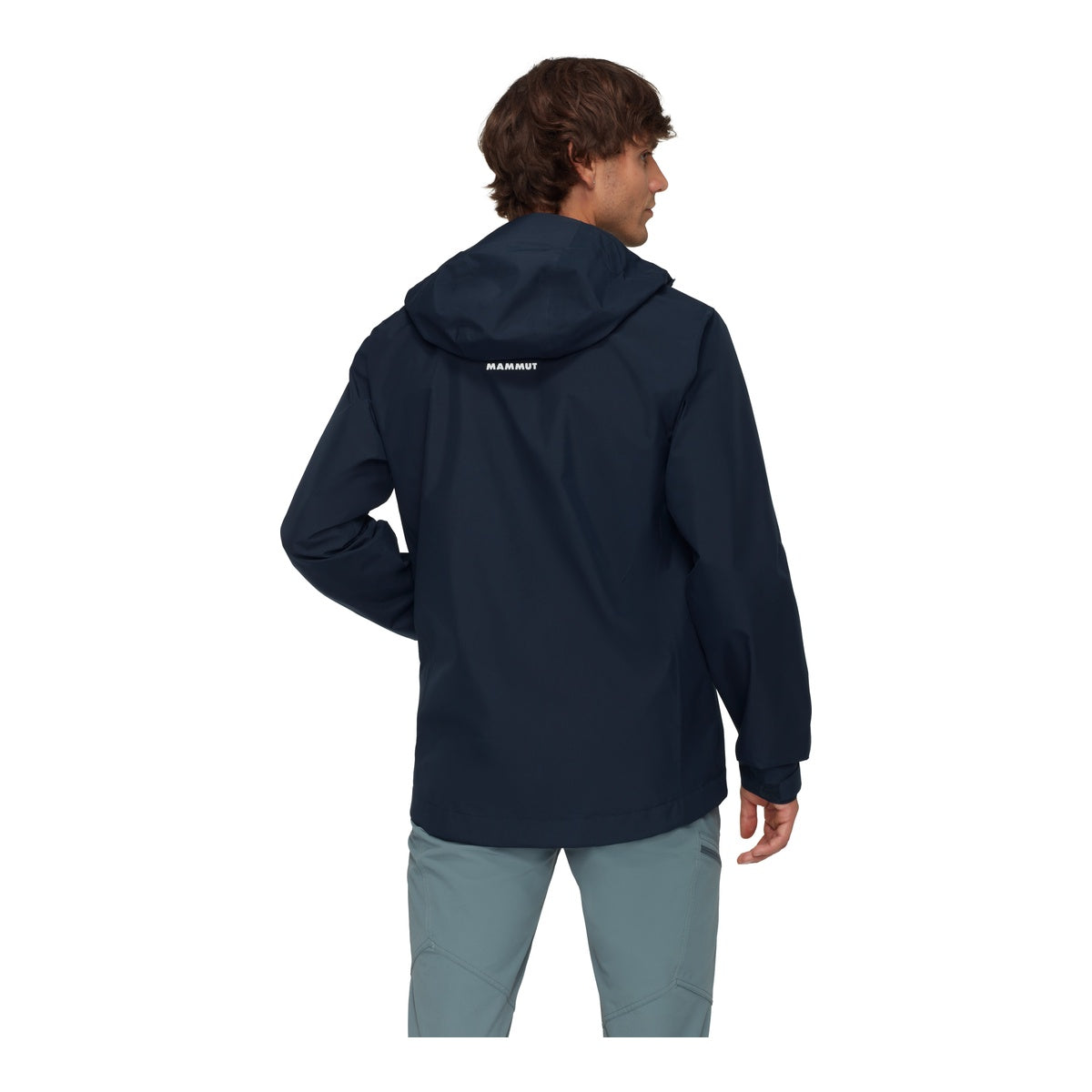 Jacheta Barbati Mammut Treeline Light HS Hooded Marine