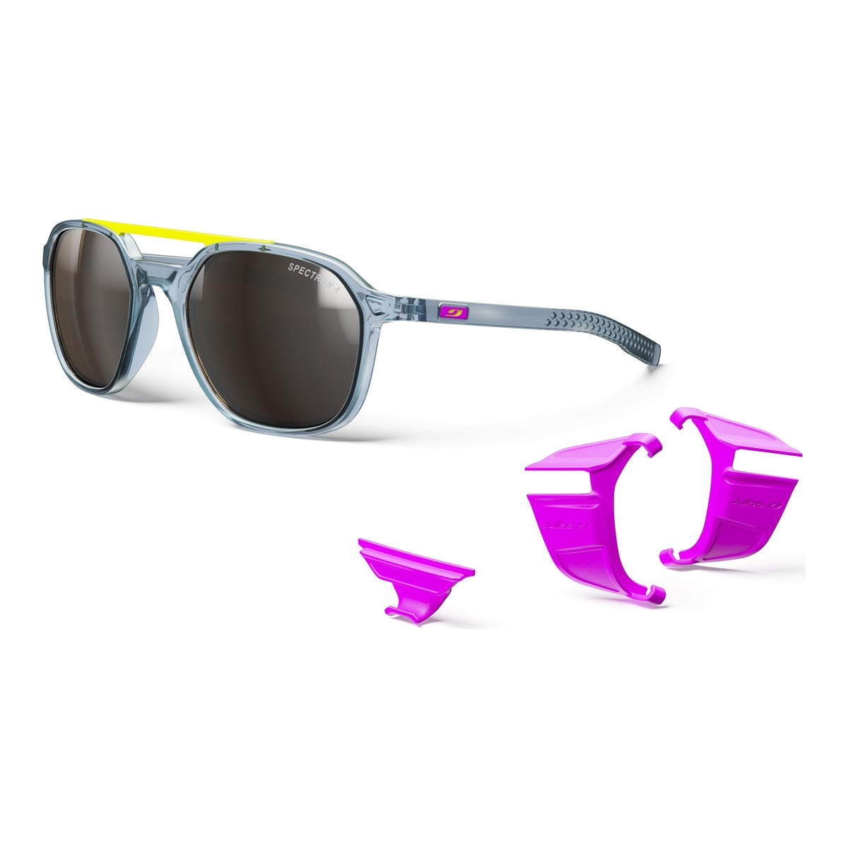 Ochelari Slack Cover Shiny Translucent Blue-Pink Spectron 4