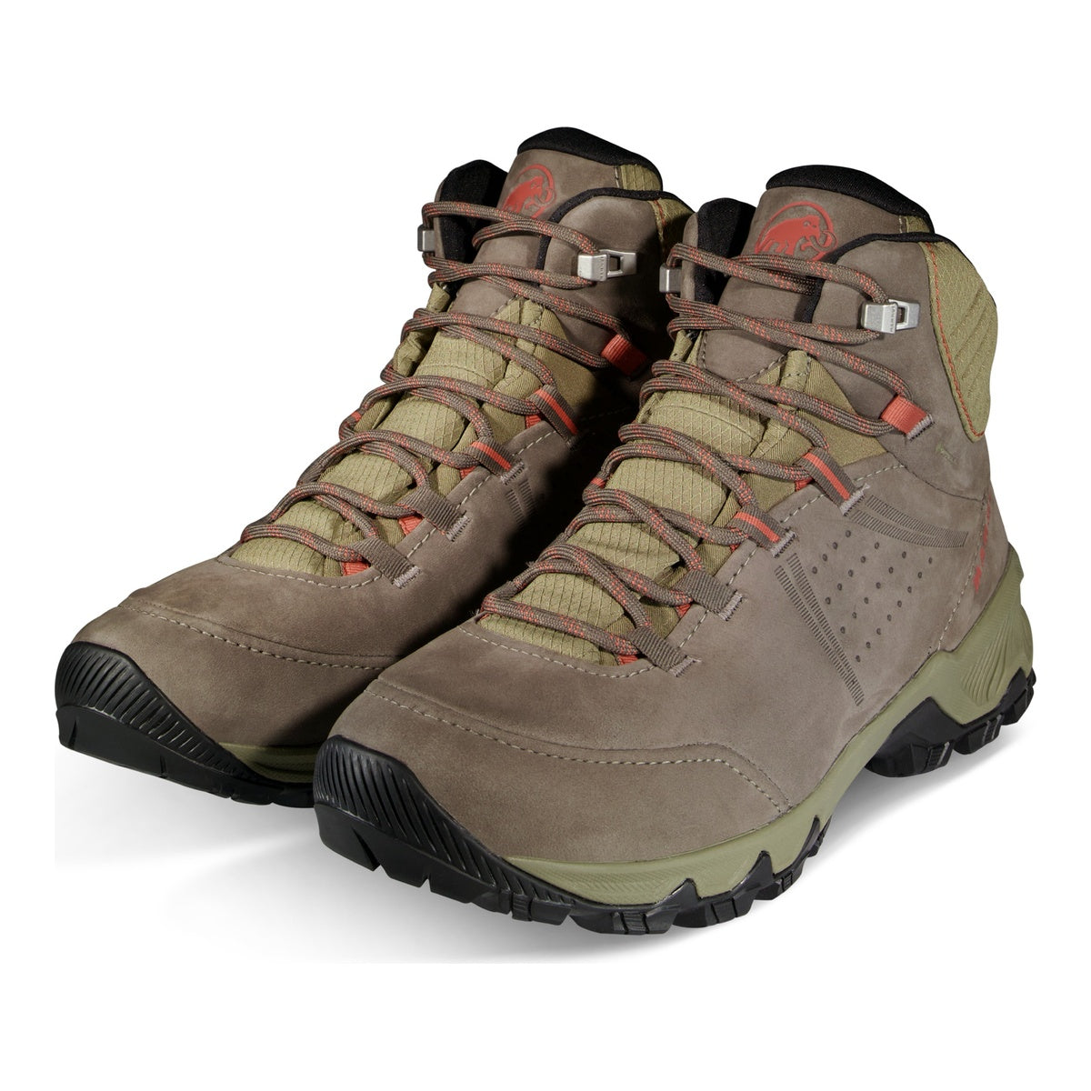 Bocanci Drumetie Femei Mammut Nova IV Mid GTX Bungee-Apricot Brandy