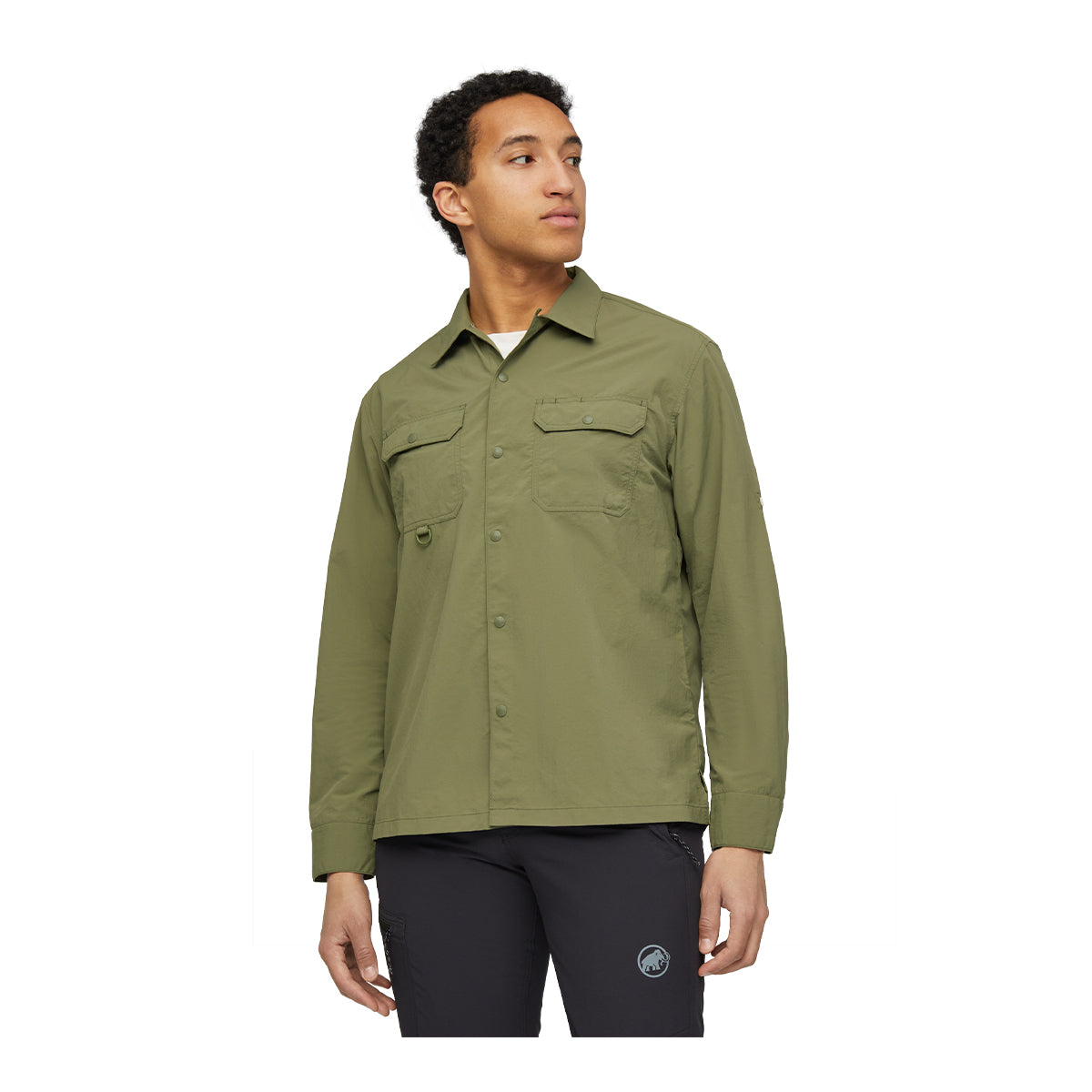 Camasa Barbati Mammut Highland Longsleeve Shirt Khaki