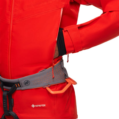 Jacheta Barbati Mammut Crater Iv Hs Hooded Mammut Red